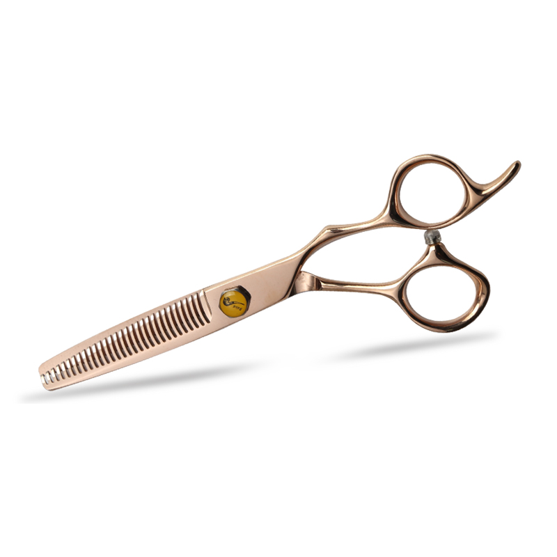 Rose Gold 440C Çelik Saç Kesim Makası